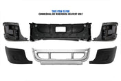 Bumper Set without Fog Light Holes 6 Pcs 2008-2017 Freightliner Cascadia 125 113