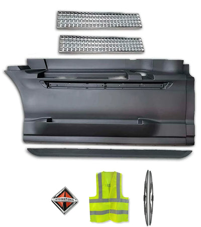 Front Step Fairing Panel Chassis Skirt w/Steps Driver International Prostar