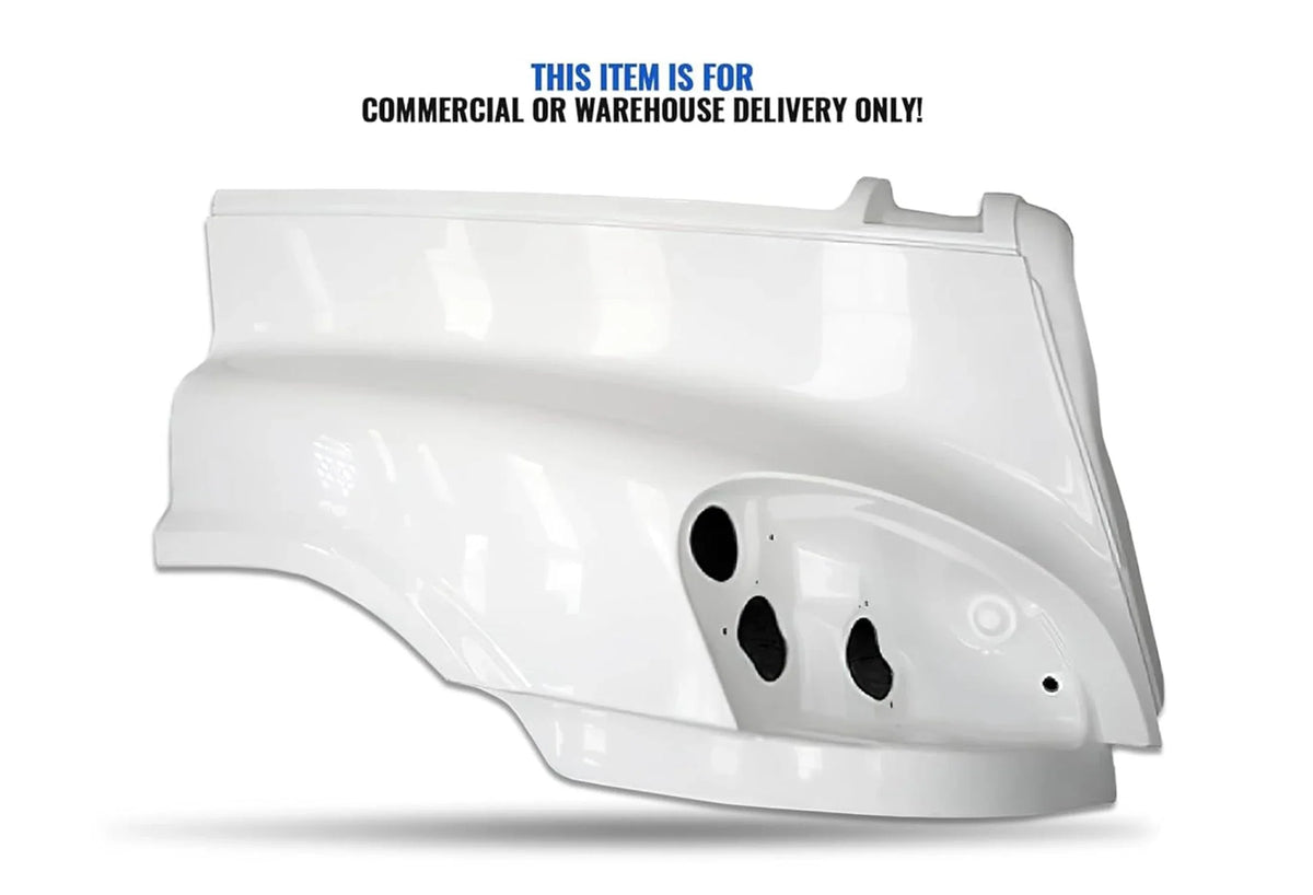 Hood Fender Fiberglass Passenger 2008-2017 Freightliner Cascadia 125 113