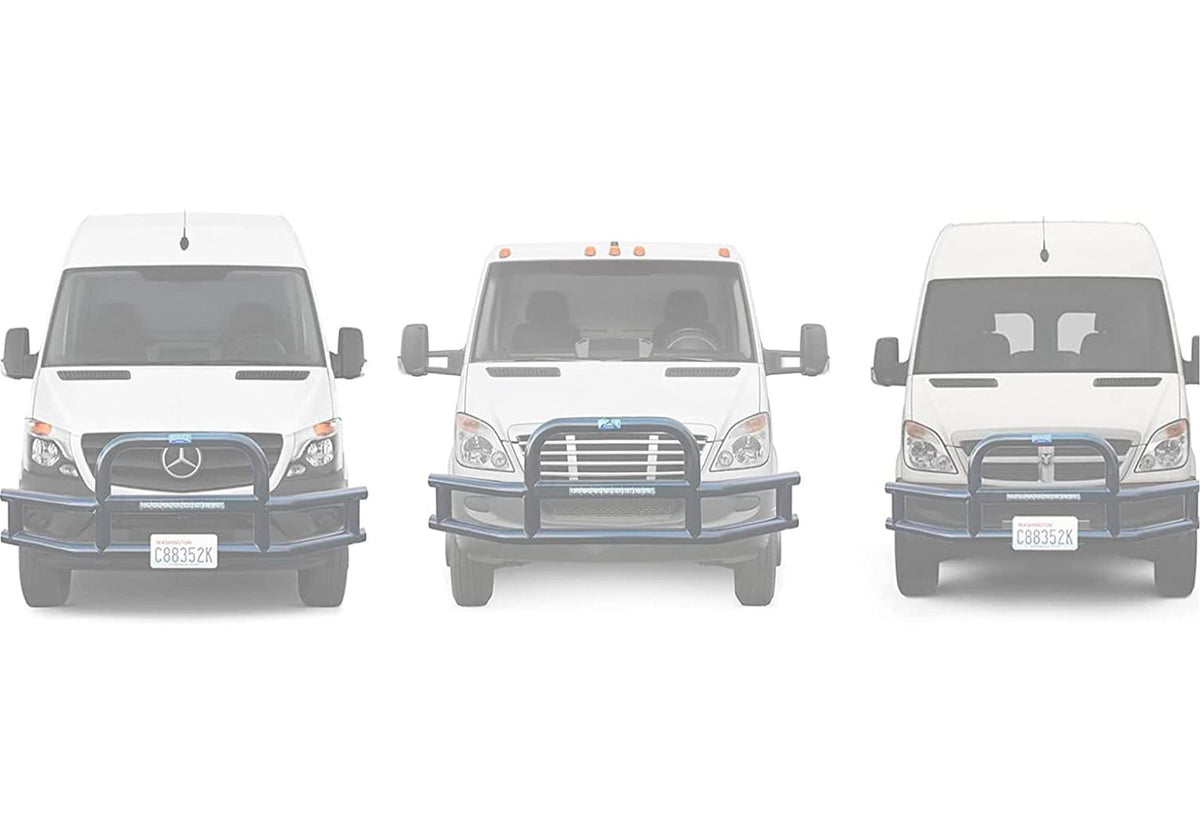 3" Grille Guard with LED Bar All Sprinter Van Models