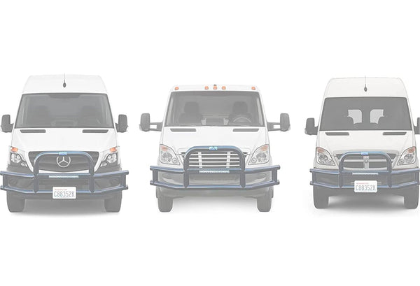 3" Grille Guard with LED Bar All Sprinter Van Models