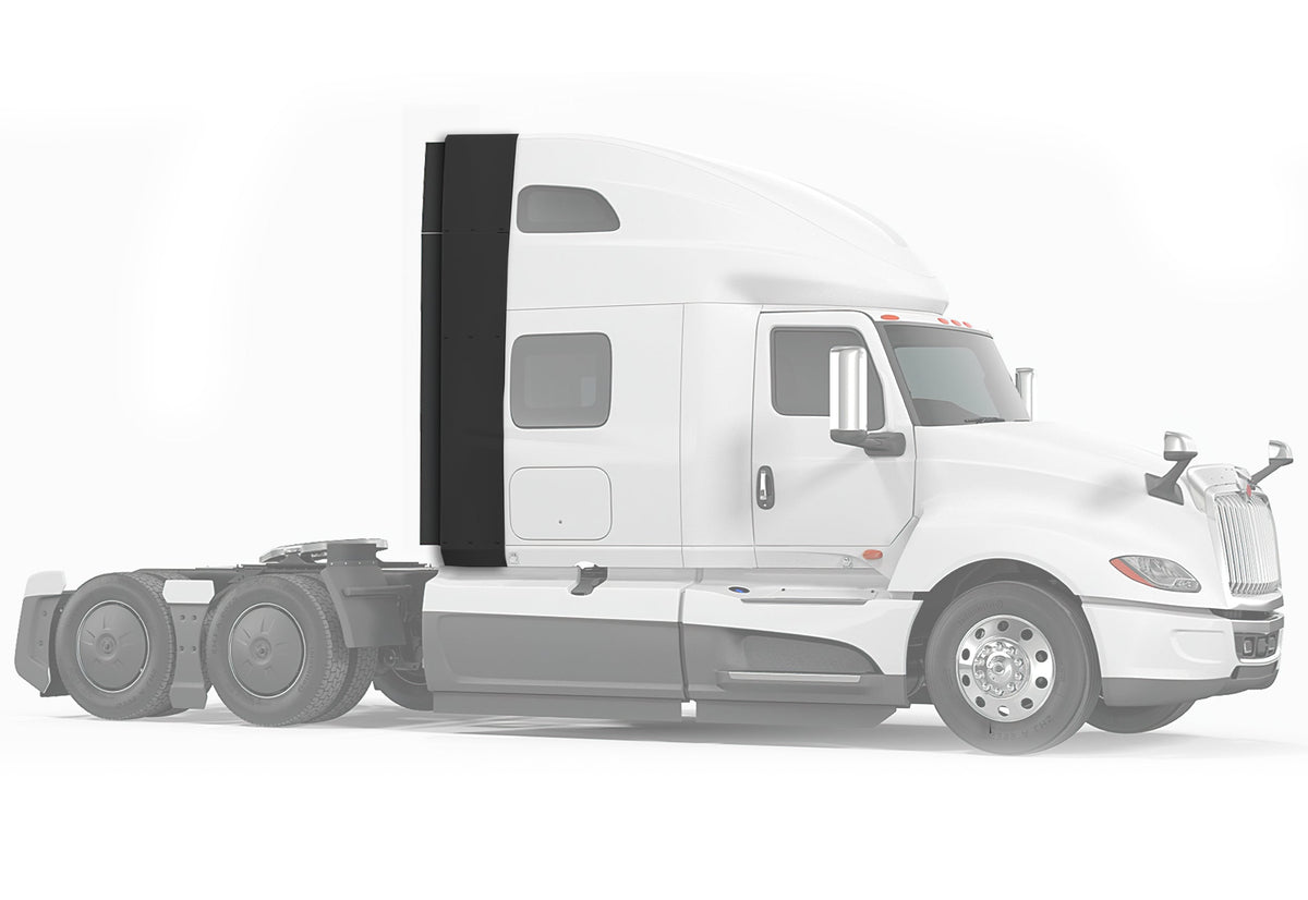 Top & Lower Wind Fairing Cab with Extenders Full Set Passenger International LT625