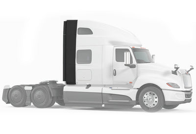Top & Lower Wind Fairing Cab with Extenders Full Set Passenger International LT625