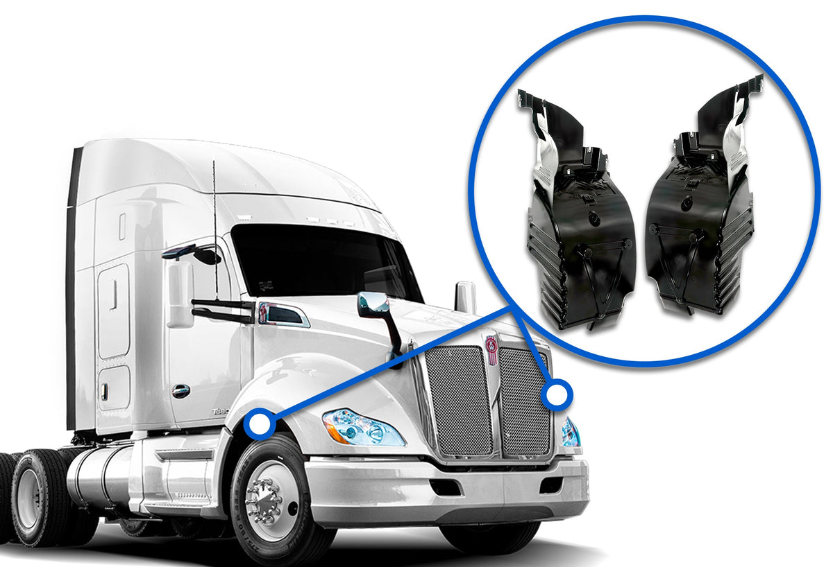 MudGuard Liner Fenders Complete Set 2013-2021 Kenworth T680
