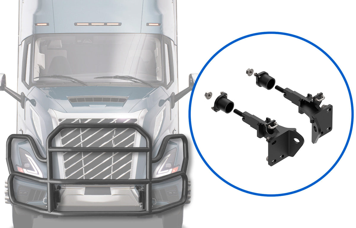 Mount Brackets Set 300 XG-26VNL For Front Bumper Deer Guard 2025+ Volvo VNL 300 440 640 660 840 860