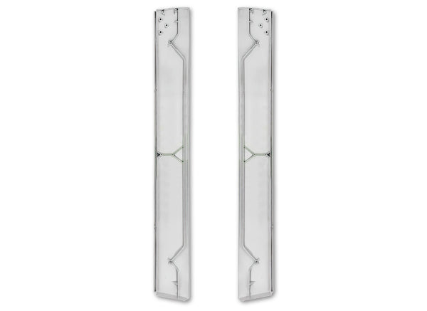 Bottom Cabin Wing Fairings w/ Stripe Narrow Version Set 2008-2017 Freightliner Cascadia