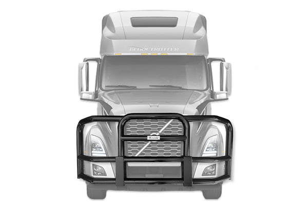 Full Front Grille Guard Black 2018+ Volvo VNL