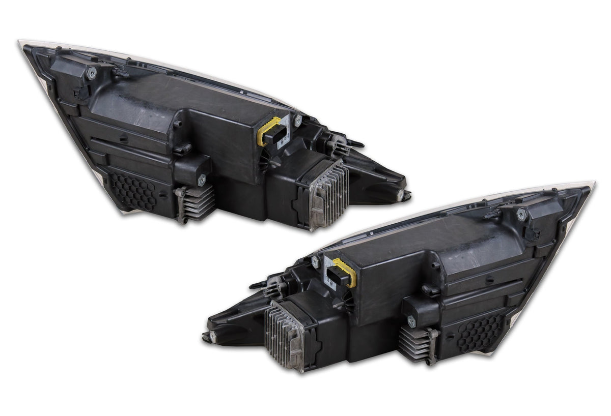 Headlights Full LED Black Set 2018+ Volvo VNL VNR