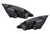 Headlights Full LED Black Set 2018+ Volvo VNL VNR