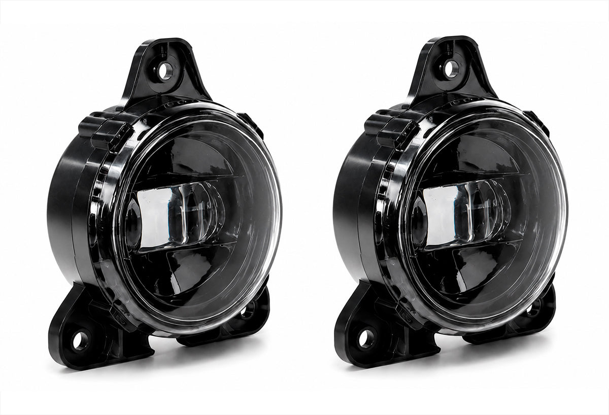 Fogs Light LED Lamp Black Housing 2 Pcs 2018-2024 Volvo VNL