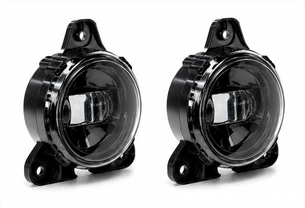 Fogs Light LED Lamp Black Housing 2 Pcs 2018-2024 Volvo VNL