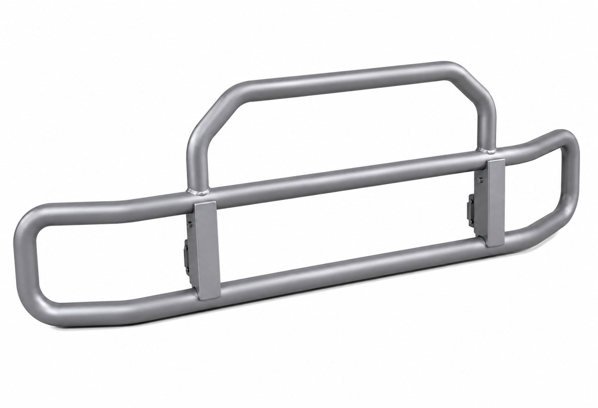 Gray Front Grille Deer Moose Bumper Guard International RH (plastic bumper w/central fog lights)