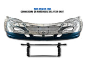 Bumper With Fog Holes & Chrome Trim Set International Prostar