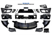 Front Bumper Set with Black Center 2025+ Volvo VNL New