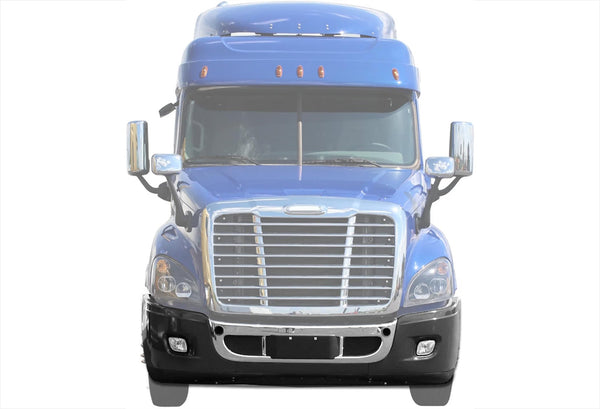 Bumper Set with Fog Light Holes 6 Pcs 2008-2017 Freightliner Cascadia 125 113