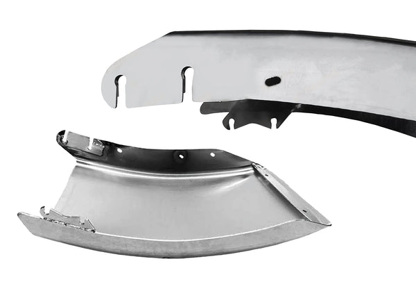 Bumper Corner Steel Chrome Driver 2003-2021 Freightliner M2 Business Class 106 112