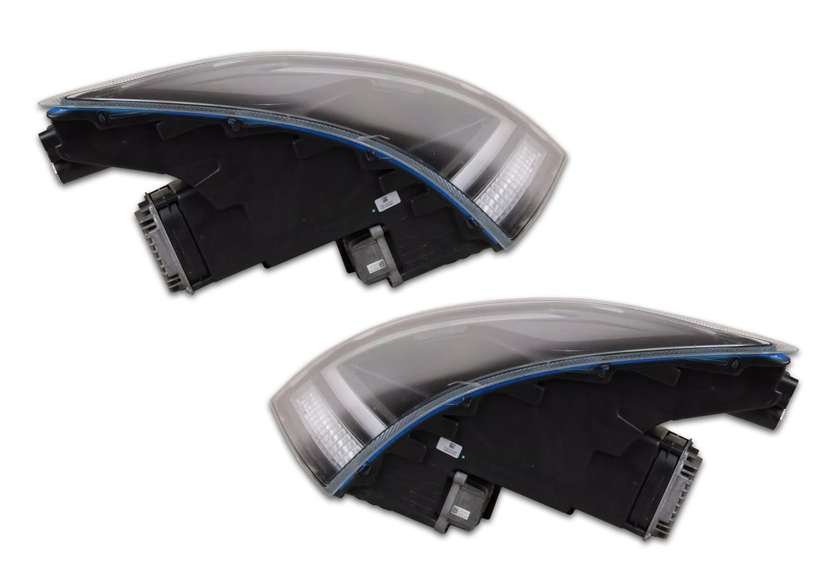 Headlights Full LED Black Set 2018+ Volvo VNL VNR