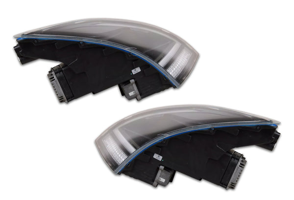 Headlights Full LED Black Set 2018+ Volvo VNL VNR