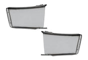 Bumper Corners Steel Chrome Set 2003-2021 Freightliner M2 Business Class 106 112