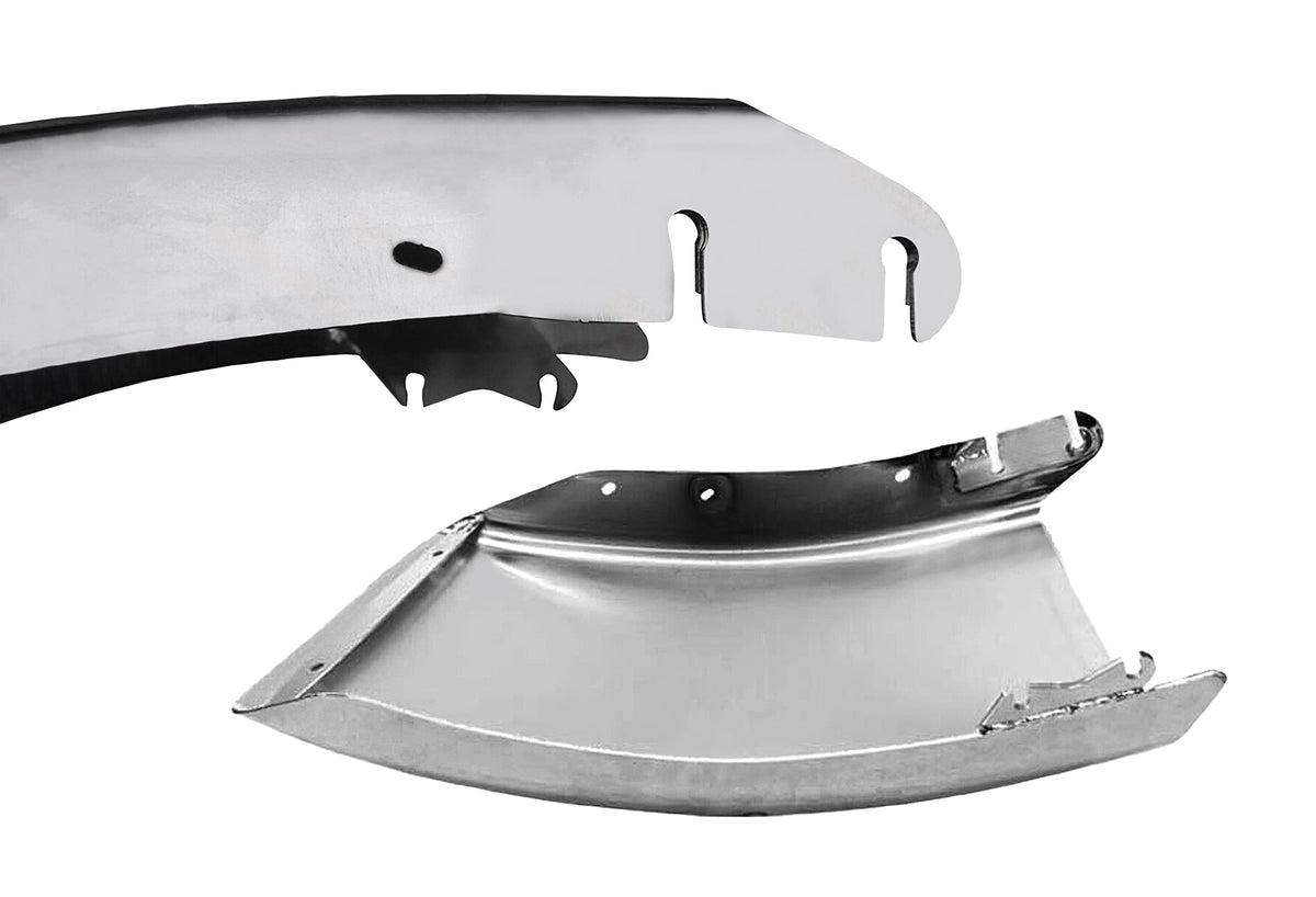 Bumper Corner Steel Chrome Passenger 2003-2021 Freightliner M2 Business Class 106 112