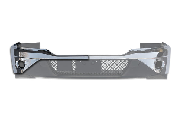 Bumper Corners Chrome With Fog Hole Passenger Set 2022+ Kenworth T680