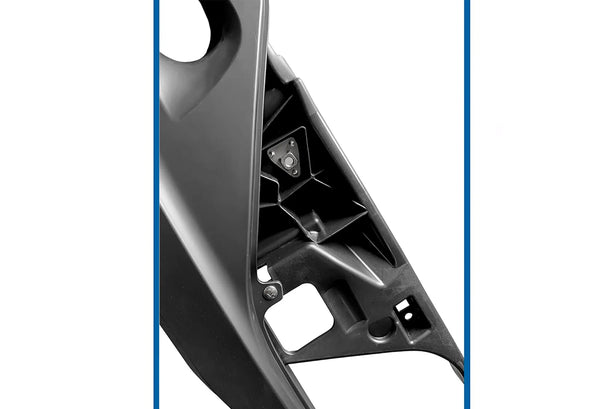 Bumper Corners With Fog Hole Black Driver Set 2022+ Kenworth T680