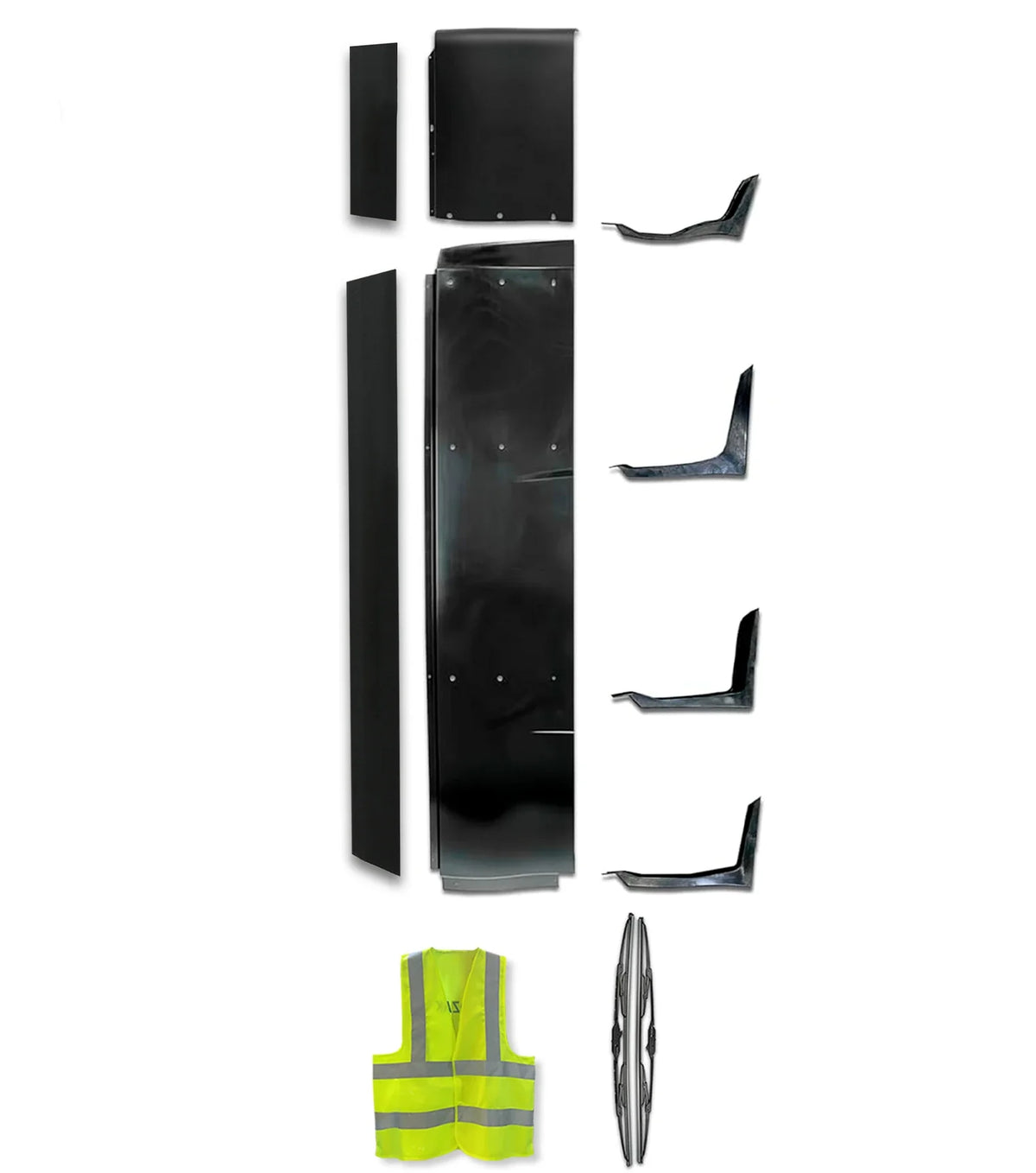 Top & Lower Fairing Cab Panels w/Extenders & w/Brackets Passenger International LT625