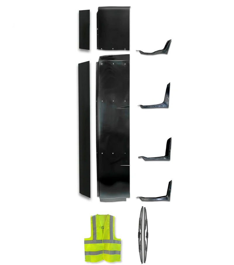Top & Lower Fairing Cab Panels w/Extenders & w/Brackets Passenger International LT625