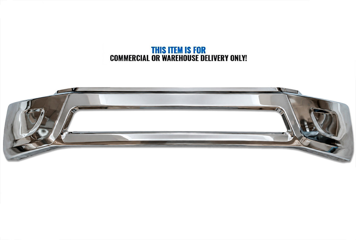 Center Bumper without Fog Light Hole Chrome 2018+ Volvo VNR