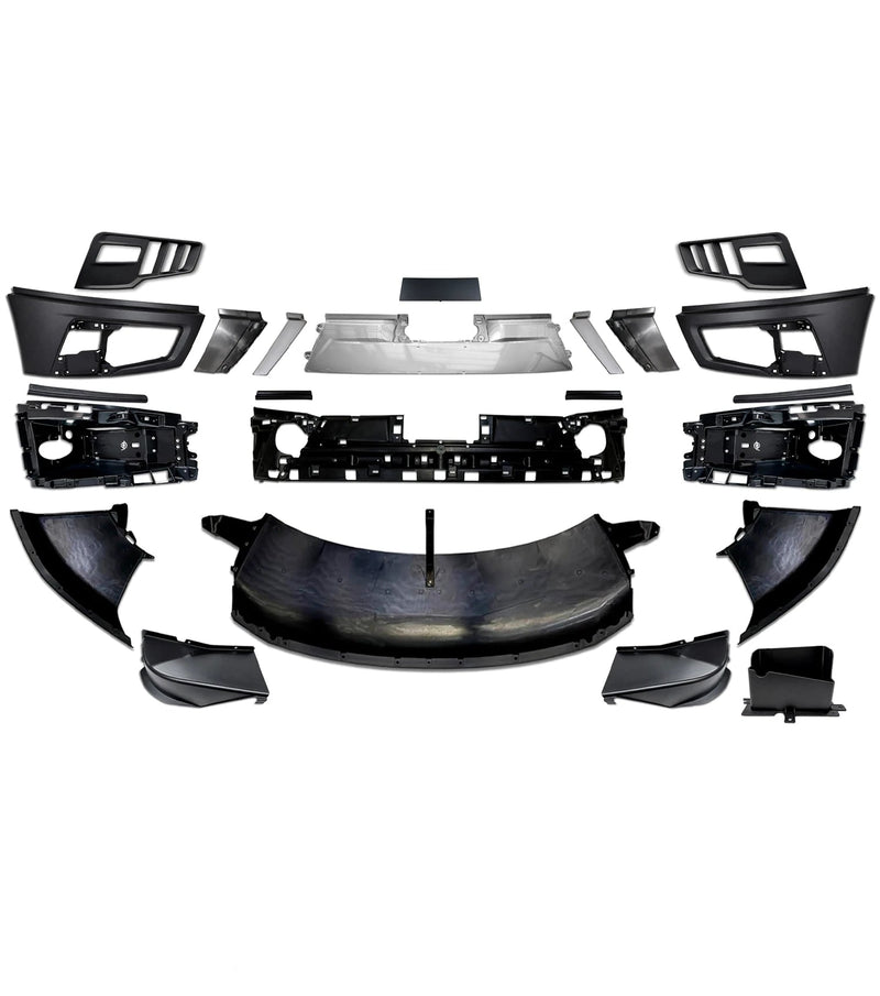 Front Bumper Set with Chrome Center 2025+ Volvo VNL New