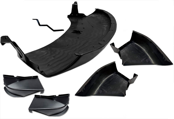 Front Bumper Set with Black Center 2025+ Volvo VNL New