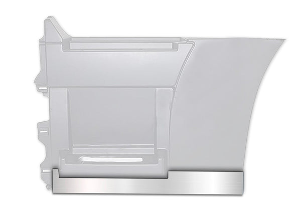 Stripe Chrome Trim for Rear Step Fairing Panel 37" (95 cm) Driver Side (14L) 2004-2017 Volvo VNL