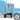Cab Skirt/Side Fairing and Aluminum Tool Box with Brackets Right Side For Peterbilt 377 - 