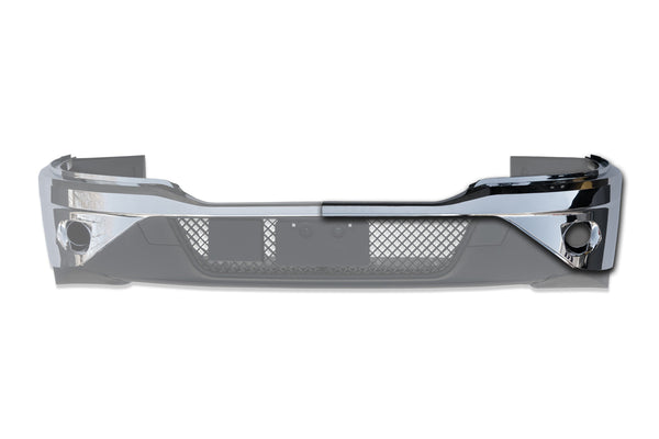 Bumper Corners Chrome With Fog Hole Driver Set 2022+ Kenworth T680