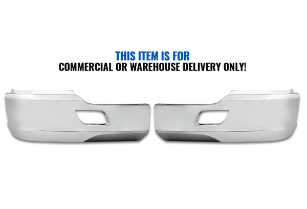 Bumper Extension Corners Chrome Plastic Set Kenworth T680