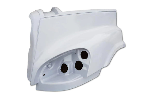 Hood Fender Fiberglass and Set Driver 2008-2017 Freightliner Cascadia 125 113