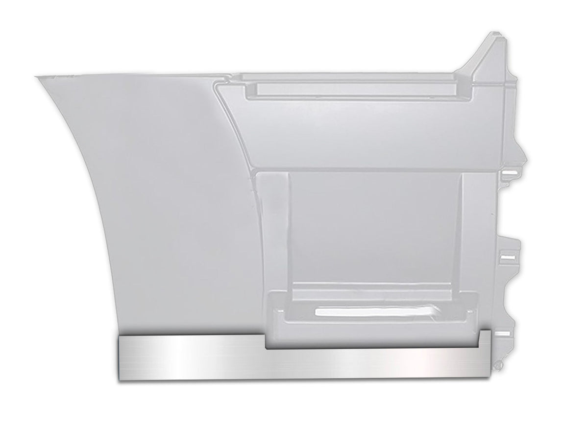 Stripe Chrome Trim for Rear Step Fairing Panel 37" (95 cm) Passenger Side (14R) 2004-2017 Volvo VNL