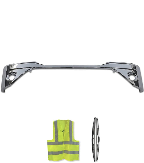 Bumper Covers With Fog Hole Chrome Set 2022+ Kenworth T680