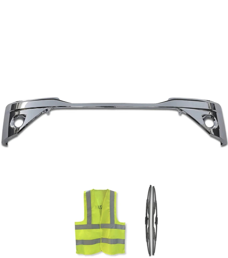 Bumper Covers With Fog Hole Chrome Set 2022+ Kenworth T680
