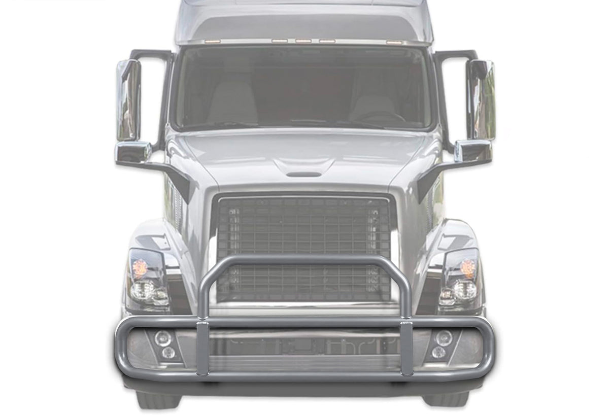 Gray Front Grille Deer Moose Bumper Guard 2004-2017 Volvo VNL