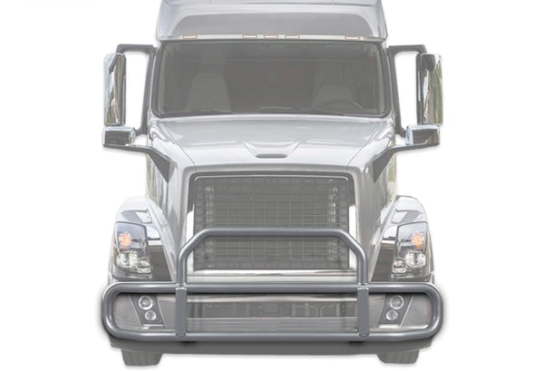 Gray Front Grille Deer Moose Bumper Guard 2004-2017 Volvo VNL