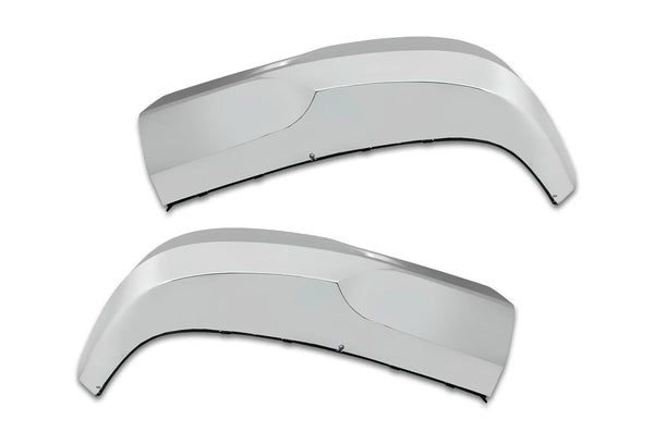 Bumper Extension Corners Chrome Plastic Set Kenworth T680