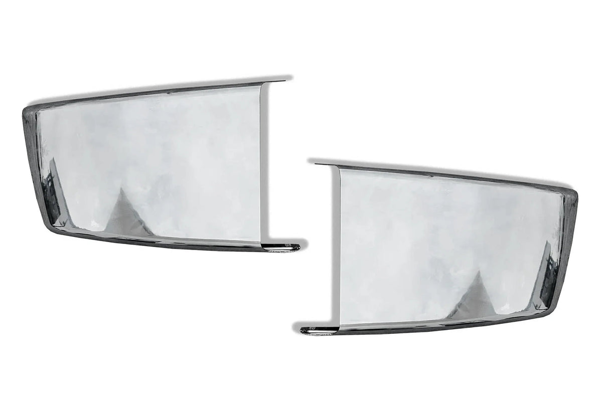 Bumper Corners Steel Chrome Set 2003-2021 Freightliner M2 Business Class 106 112