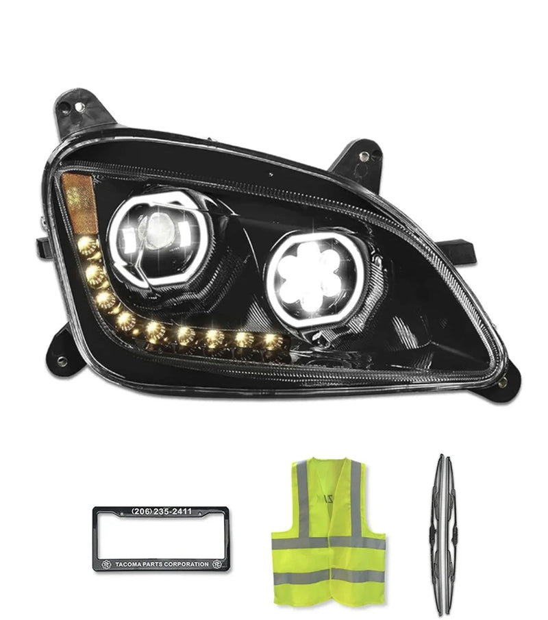Headlight LED Passenger 2013-2021 Compatible with Peterbilt 579 587