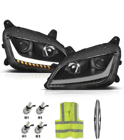 Headlights LED Set 2013-2021 Compatible with Peterbilt 579 587