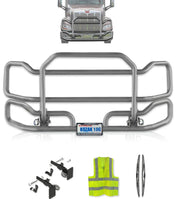 Front Grey Grille Guard Large 2013-2020 Peterbilt 579