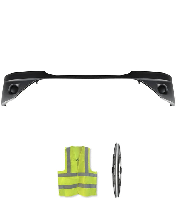 Bumper Covers Black Plastic Without Fog Hole Set Kenworth 2022+ T680