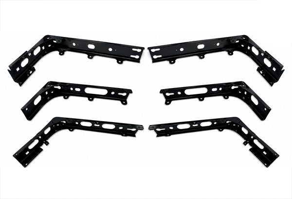 Lower Wind Cab Fairing Support Brackets 3L 4L 5L 3R 4R 5R & Hinges Set 2025 2026 Volvo VNL New