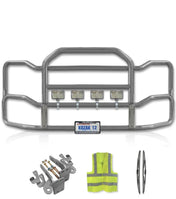 Grille Guard Large Chrome with Lights Kenworth T440