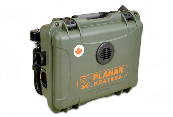 AUTOTERM (Planar) 2D-12V Portable Diesel Air Heater with PU-5 Military Green
